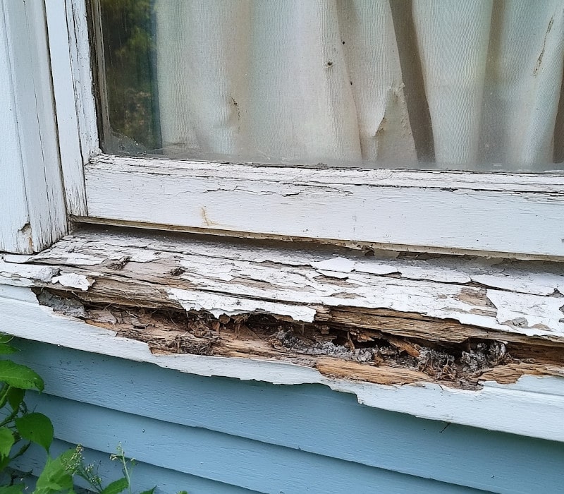 Window Sill Needs Replacement